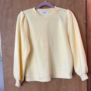 Project Social T crush on you sweater puff sleeve